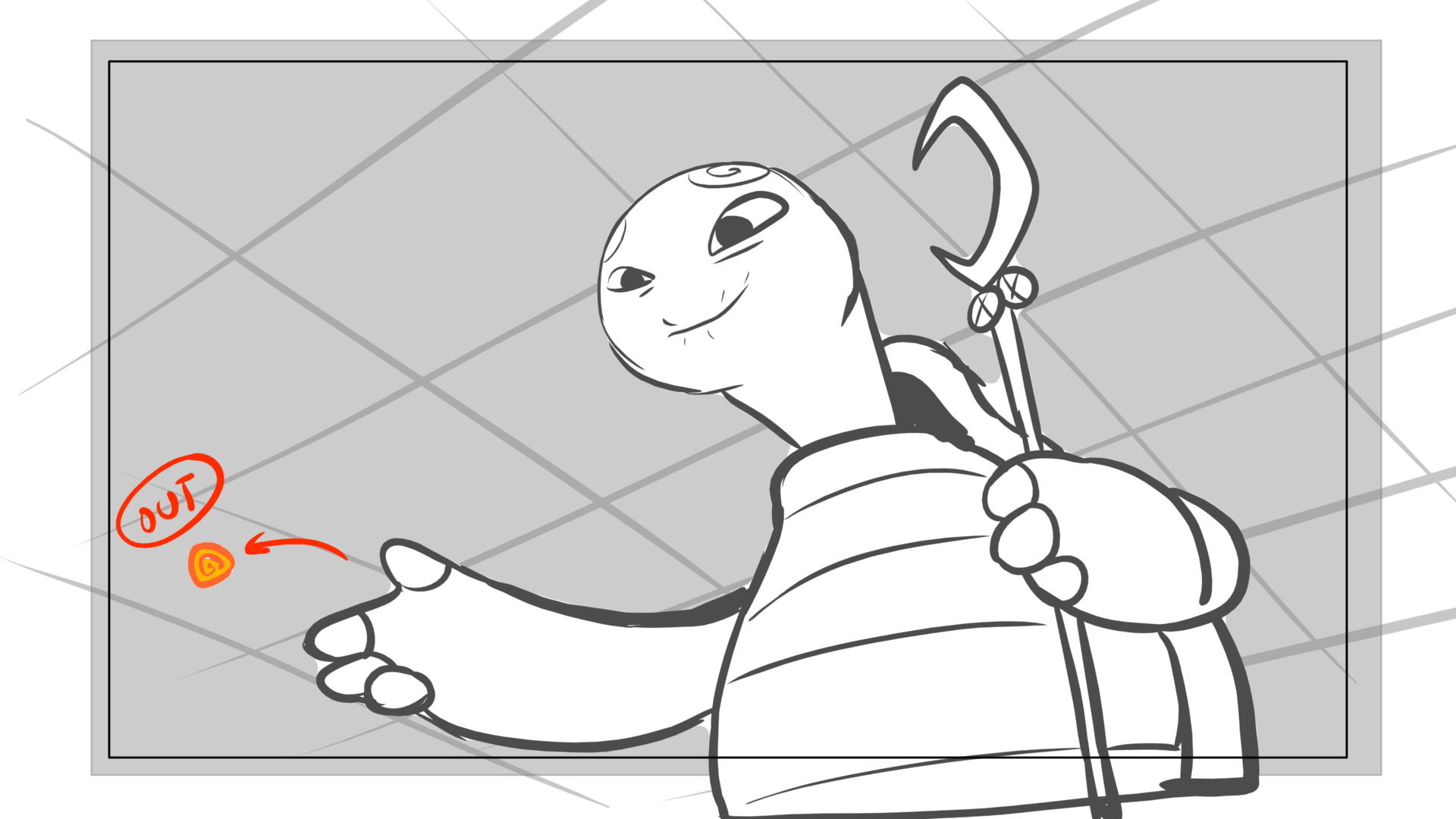 Venom Wars — Escena 20, panel 3, storyboard by Melissa Ballesteros